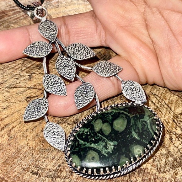 4” Kambaba Jasper Pendant - Picture 9 of 13